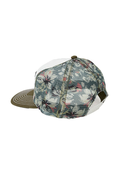 rhythm tropical trucker cap camo back