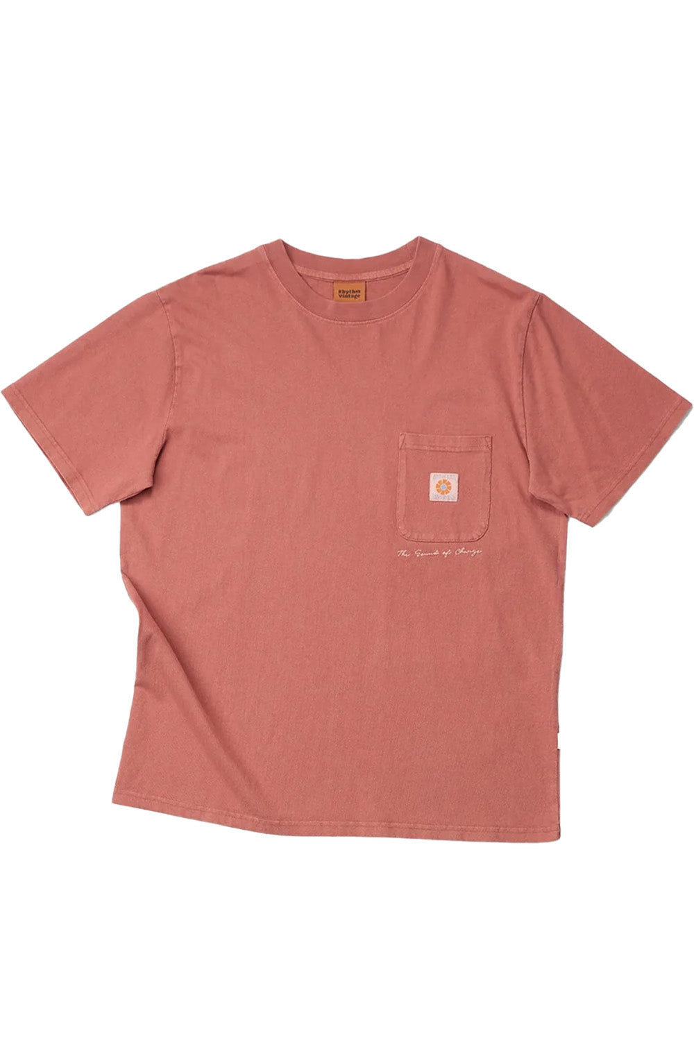 rhythm vintage pkt ss tee vintage clay flatlay