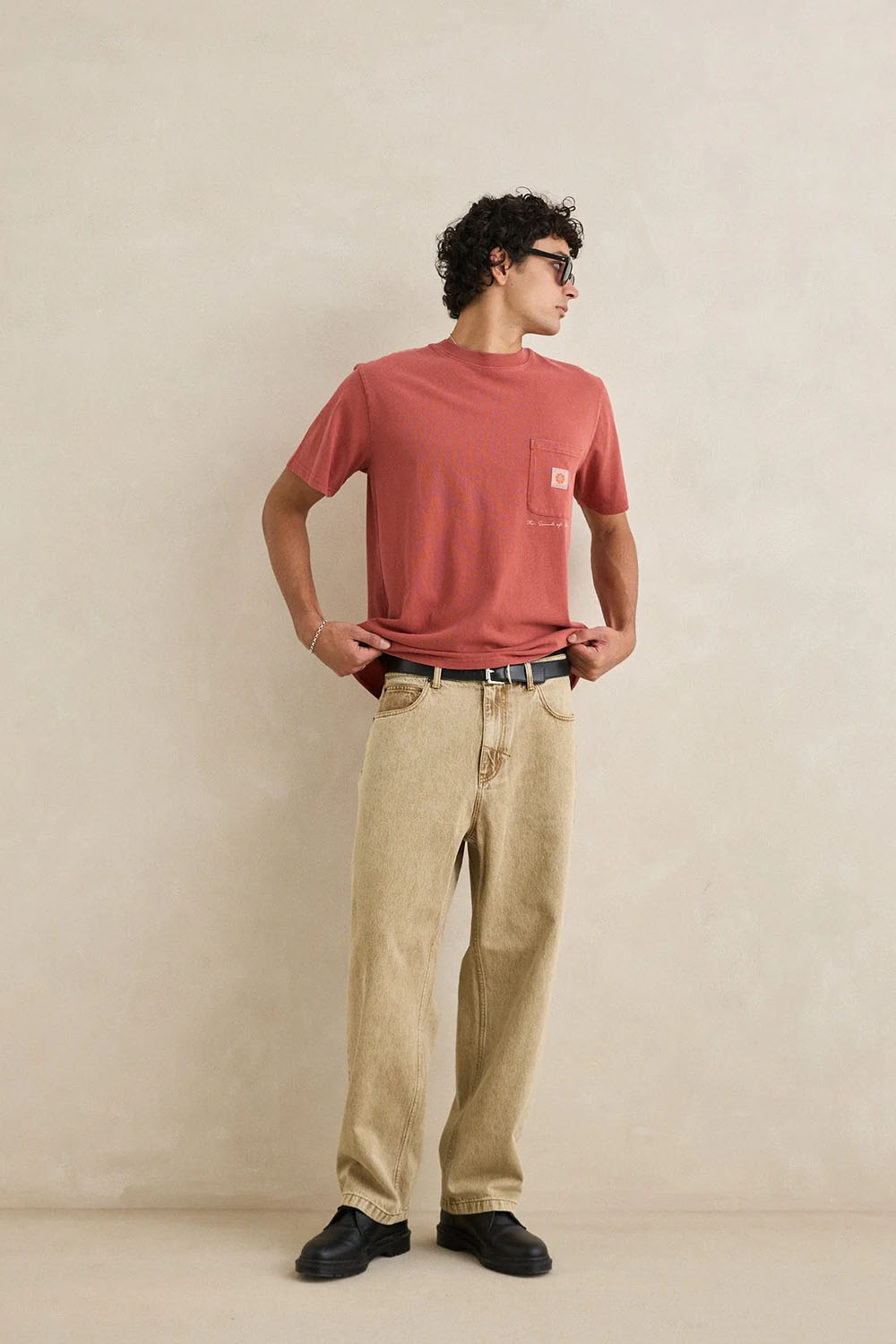 rhythm vintage pkt ss tee vintage clay profile