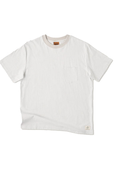 rhythm vintage stripe tee moonrock flatlay