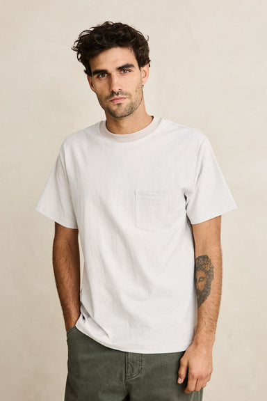 rhythm vintage stripe tee moonrock front