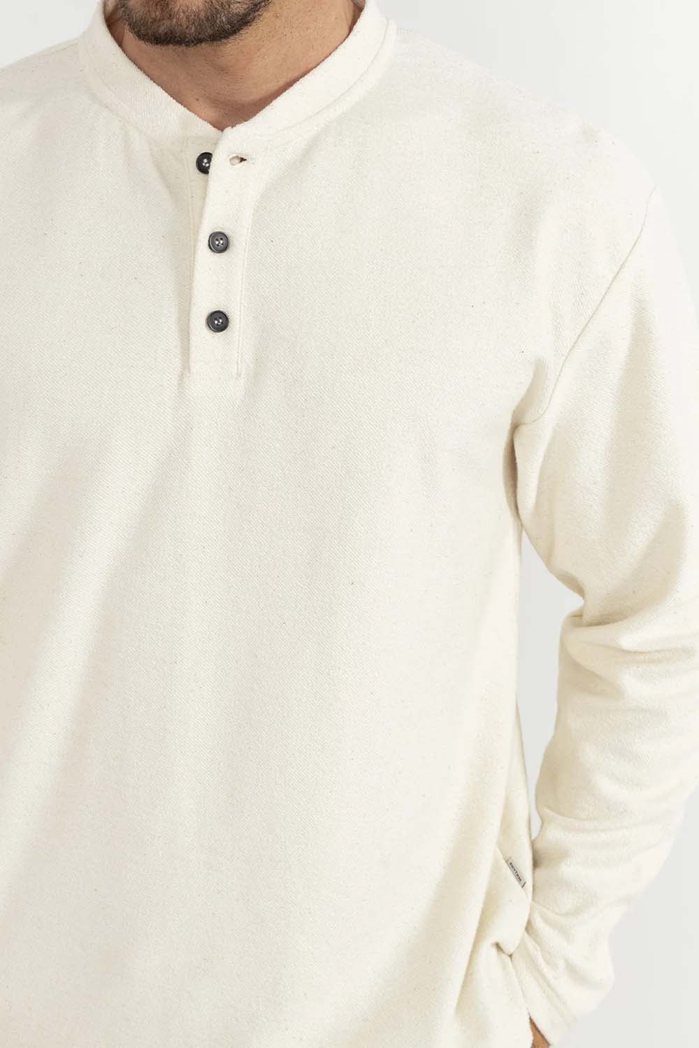 rhythm vintage terry ls natural detail