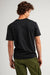 Richer Poorer Pima Pocket Tee in Black — Back view