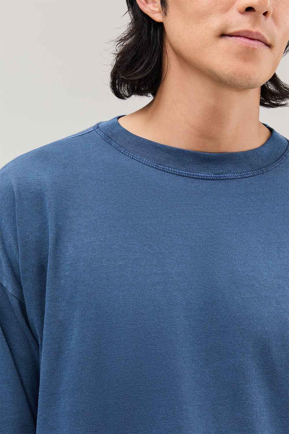 richer poorer relaxed ls tee moonlit ocean detail