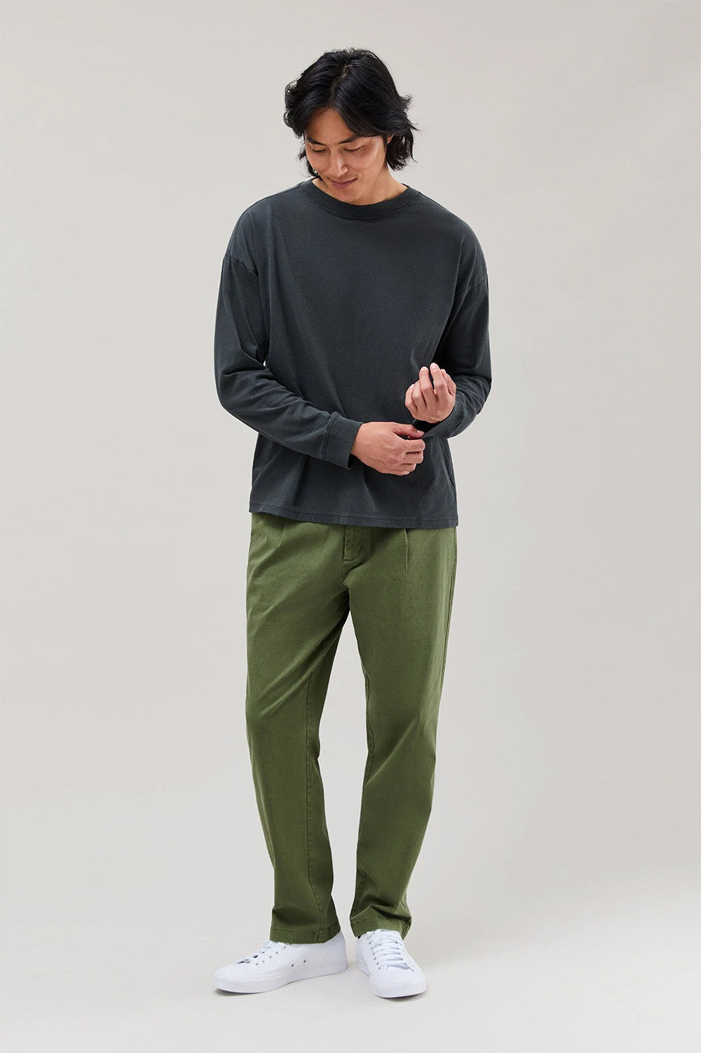 richer poorer relaxed ls tee stretch limo 
