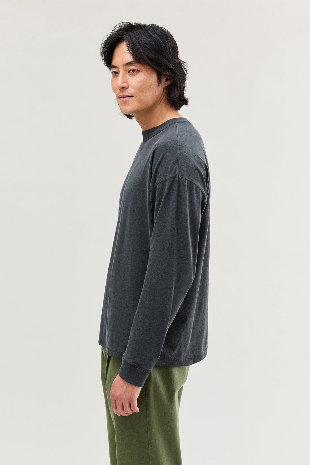 richer poorer relaxed ls tee stretch limo side