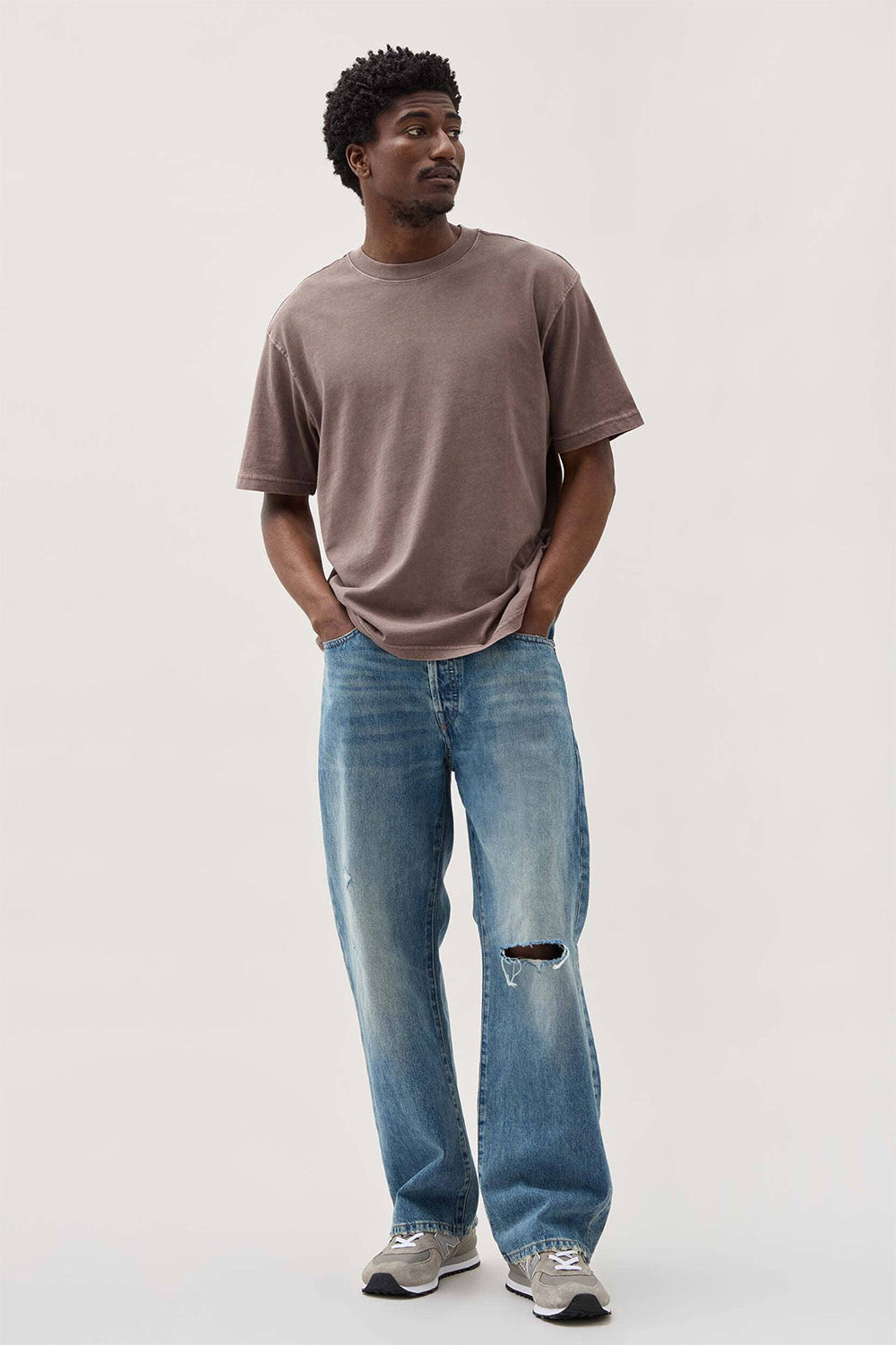 richer poorer relaxed ss tee mole