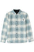 Roark Revival - Crossroads Flannel - Dusty Turquoise - Flatlay Front