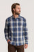 Roark Revival - Diablo Flannel - Slate - Model Front