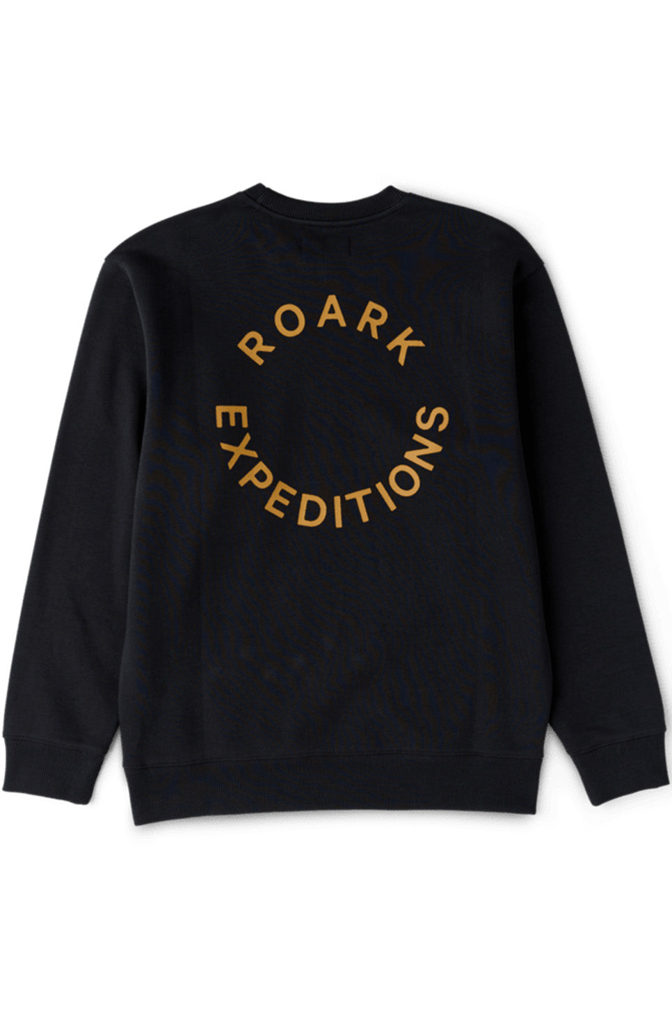 Roark Revival - Expeditions Crew - Black - Flatlay Back