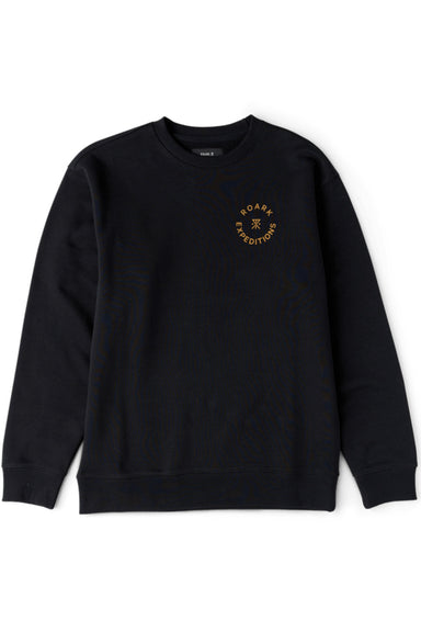 Roark Revival - Expeditions Crew - Black - Flatlay Front