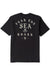 Roark Revival - Fear The Sea Tee - Black - Flatlay Back