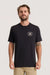 Roark Revival - Fear The Sea Tee - Black - Model Front