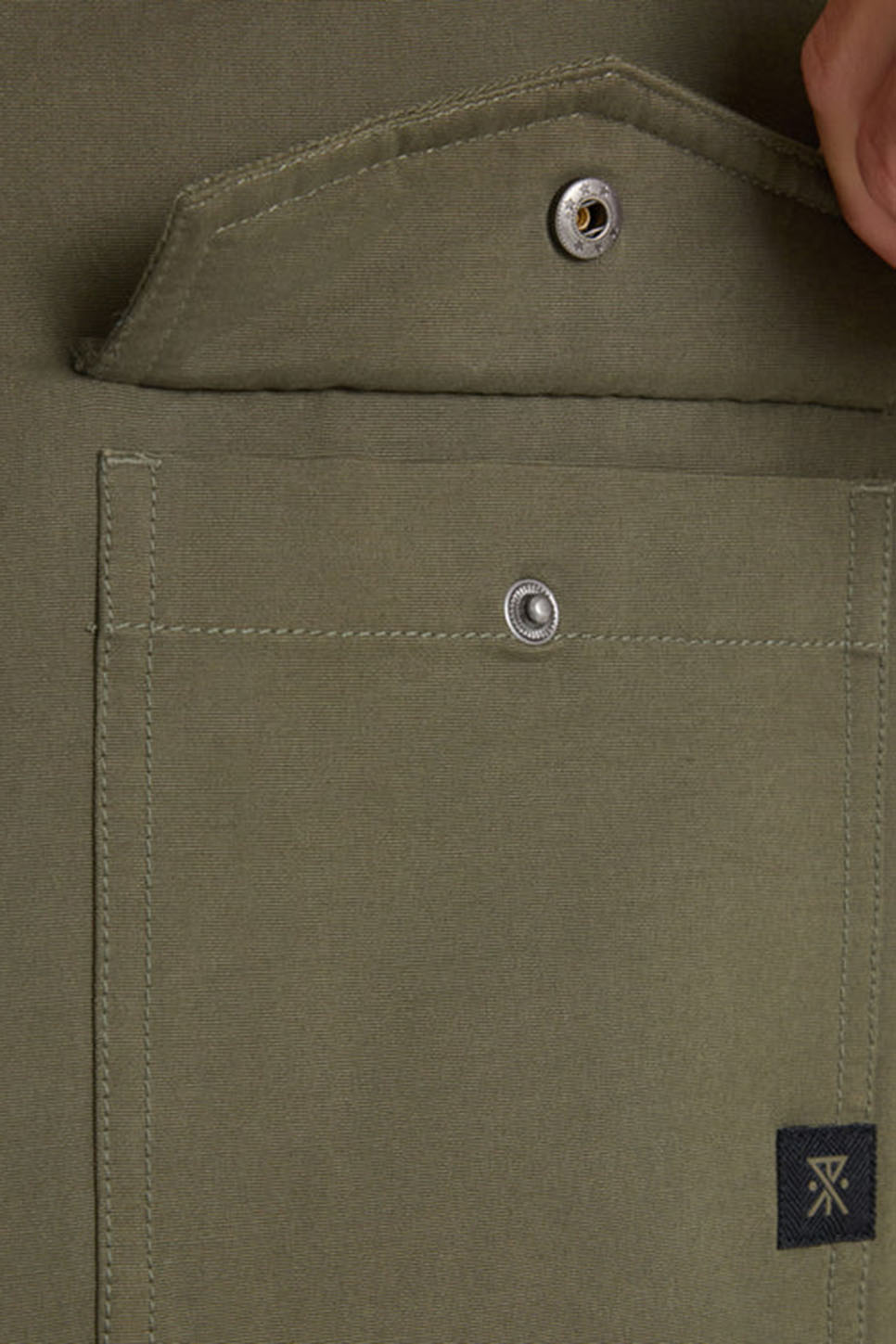 Roark Revival - Hebrides 2.0 Sherpa - Military - Detail Pocket