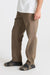 Roark Revival Made To Fade Pant in Washed Brown — Side view