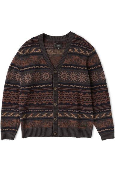 Roark Revival - Nomad Cardigan - Rust - Flatlay Front