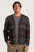 Roark Revival - Nomad Cardigan - Rust - Model Front