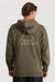 Roark Revival - Tri Camp Hood - Military - Model Back