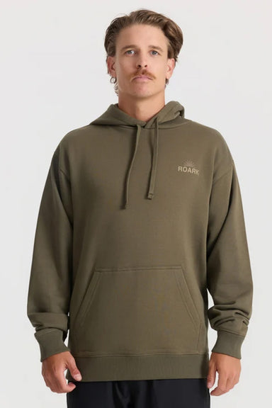 Roark Revival - Tri Camp Hood - Military - Model Front
