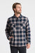 roark backwoods overshirt navy front
