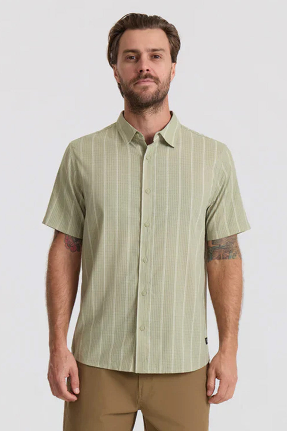 roark bless up ss sage stripe model