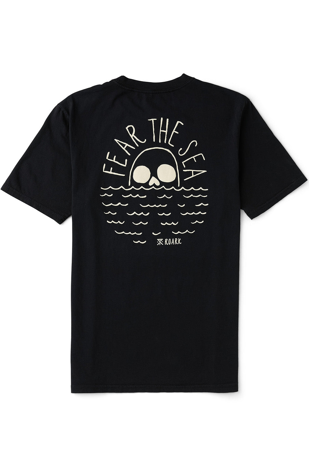 roark fear the sea tee black back