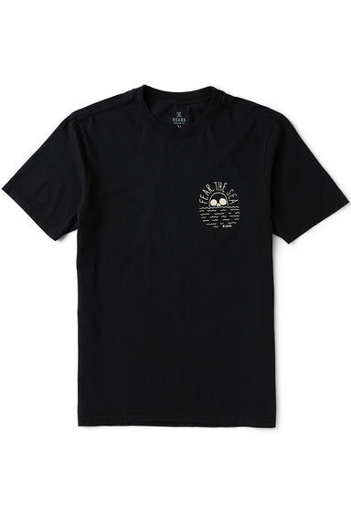 roark fear the sea tee black front