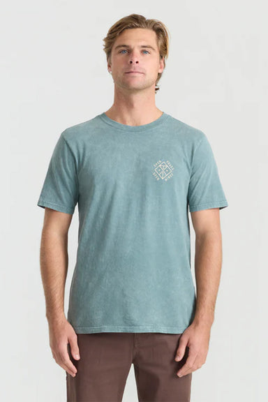 roark ghostrider tee slate green front