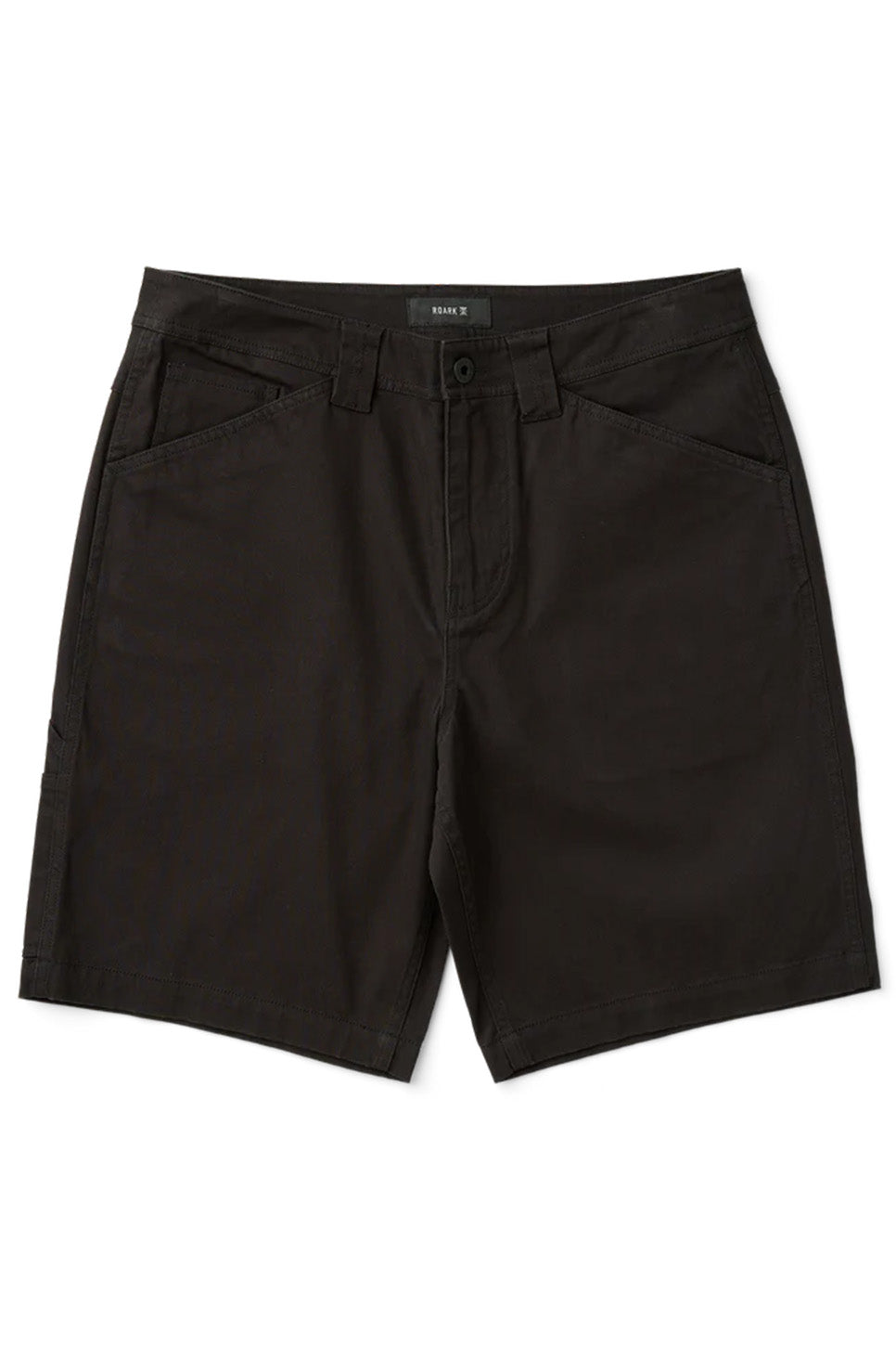 roark hwy 1 utility short black flatlay