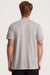 roark made to fade tee washed grey back