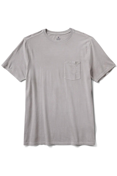 roark made to fade tee washed grey flatlay