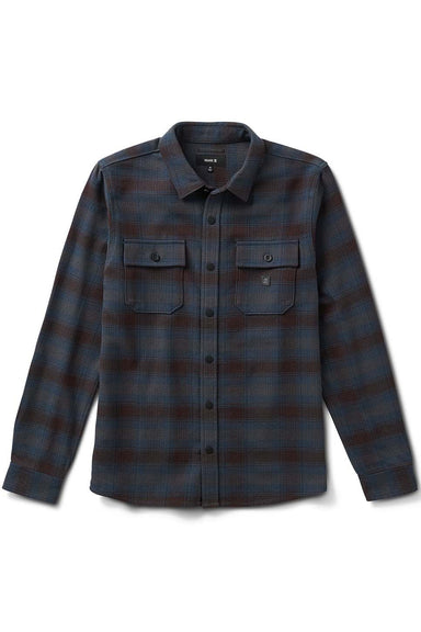 roark nordsman cotton ls dark burgundy front