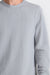 roark well worn thermal heather grey detail