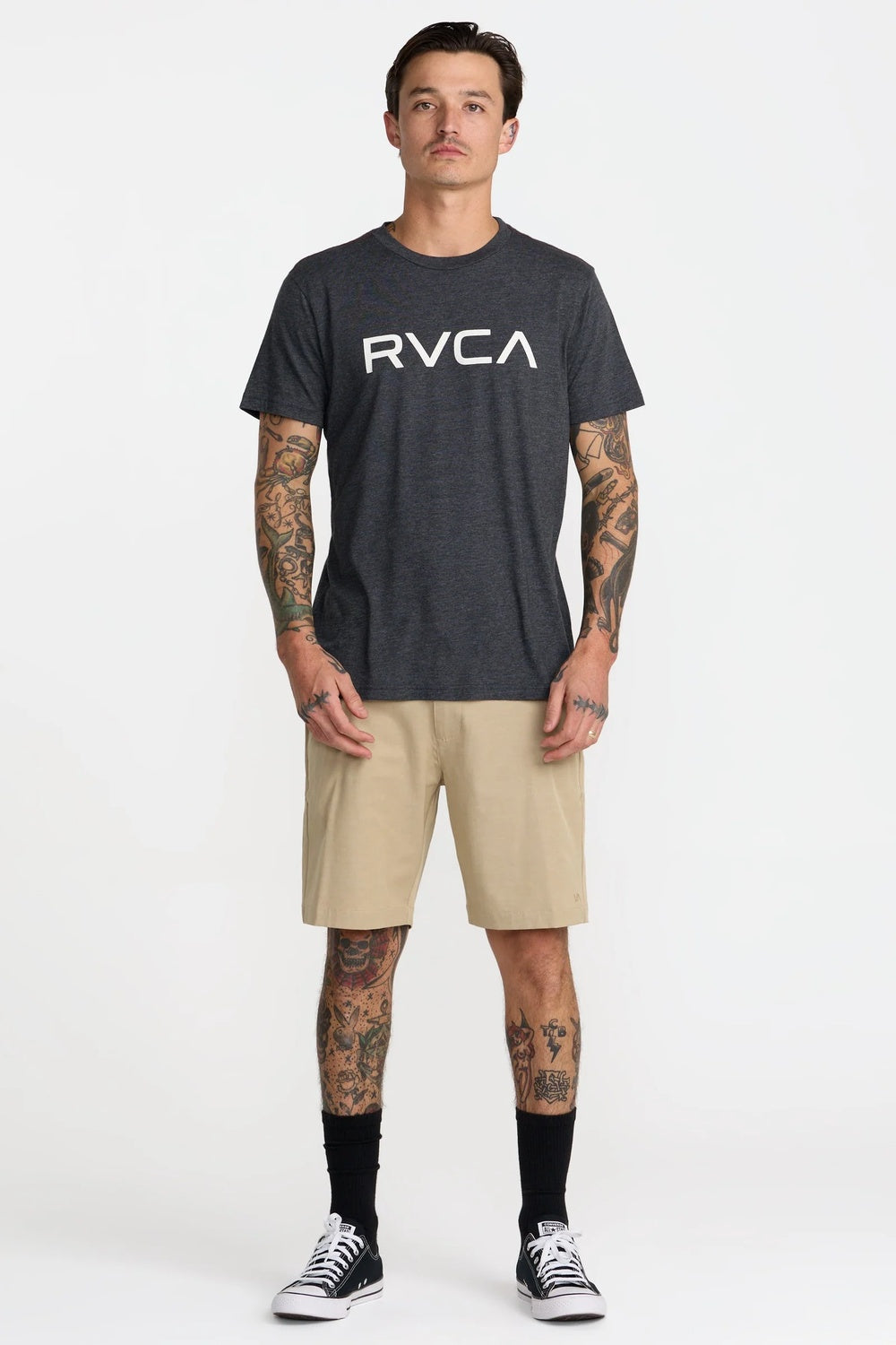 rvca back in hybrid khaki