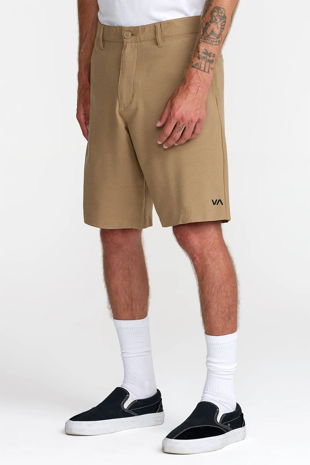 rvca sport course chino short coyote profile