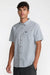 rvca that'll do seersucker ss vintage navy side