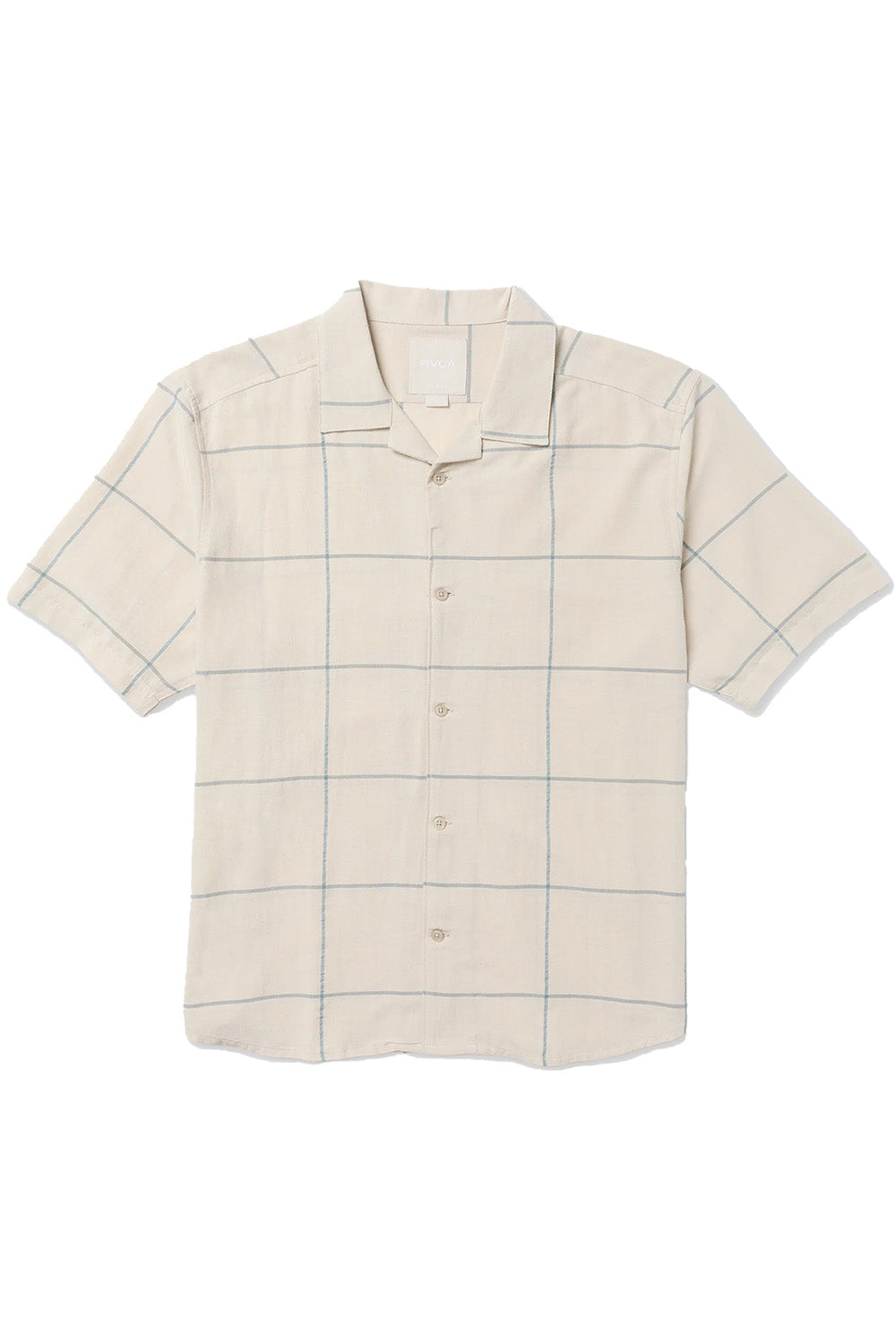 rvca vacancy plaid ss ceramic flatlay