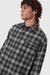 Thrills BARRIO LS FLANNEL SHIRT Black