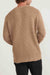 Marine Layer - Garment Dye Crew Sweater - Toasted Coconut - Back