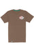 Sendero - Cowboy Pro Shop Tee - Light Brown - Flatlay Front