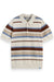 Scotch & Soda - Knitted Stripe Polo - Plaza Taupe Stripe - Flatlay