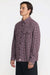 RVCA Big RVCA Flannel in Red Earth — Quarter view