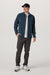 Vuori ASPEN SHIRT JACKET Ocean Blue