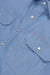 Dehen - Drover SS Shirt - Light Indigo Chambray - Detail