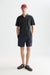 scotch and soda 3 crosses garment dyed polo in meteorite