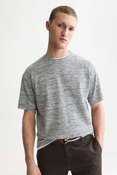 scotch-and-soda-jacquard-tshirt-dark-blue-melange-front