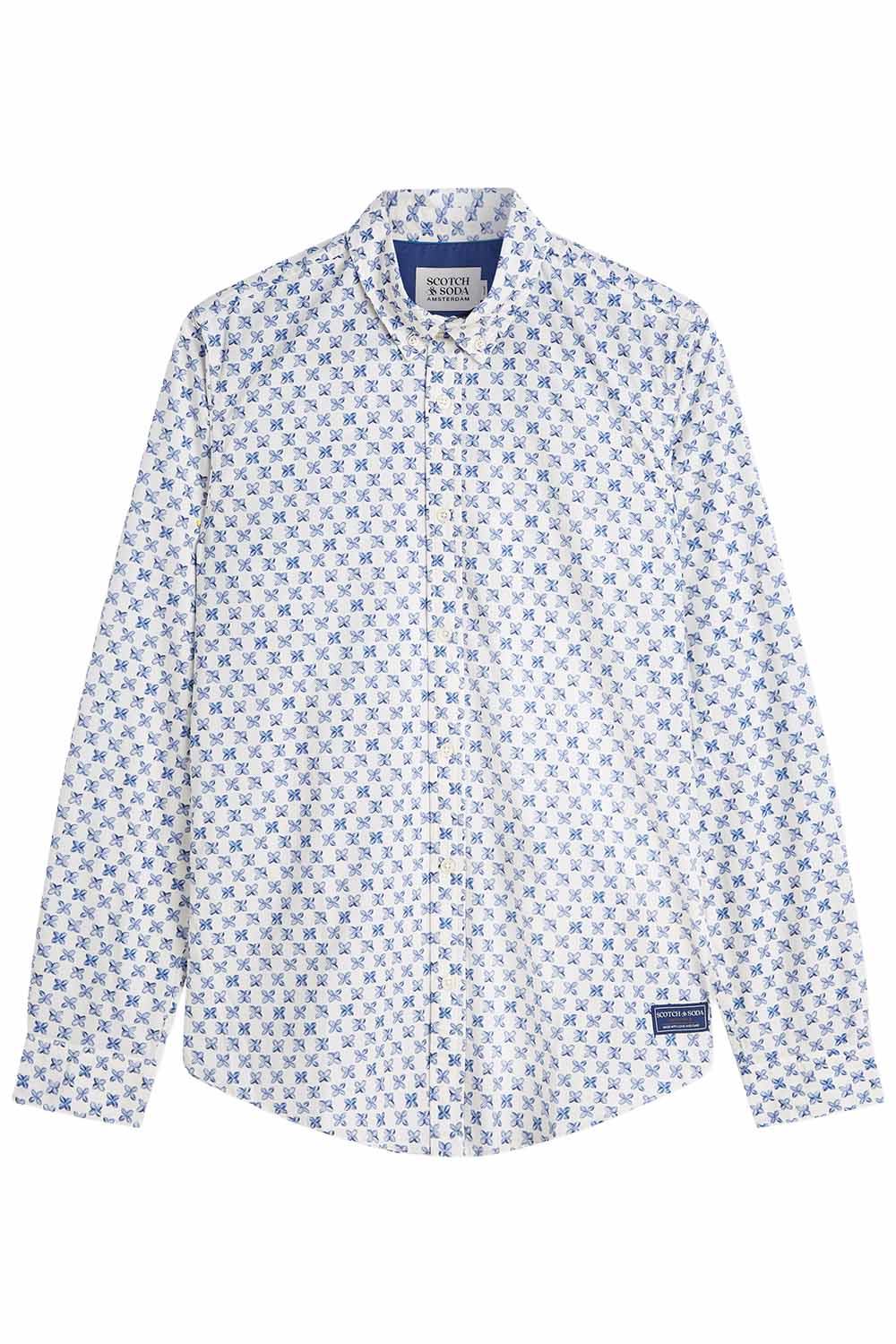 scotch-and-soda-micro-printed-ls-shirt-tile-flowers-blue-flatlay