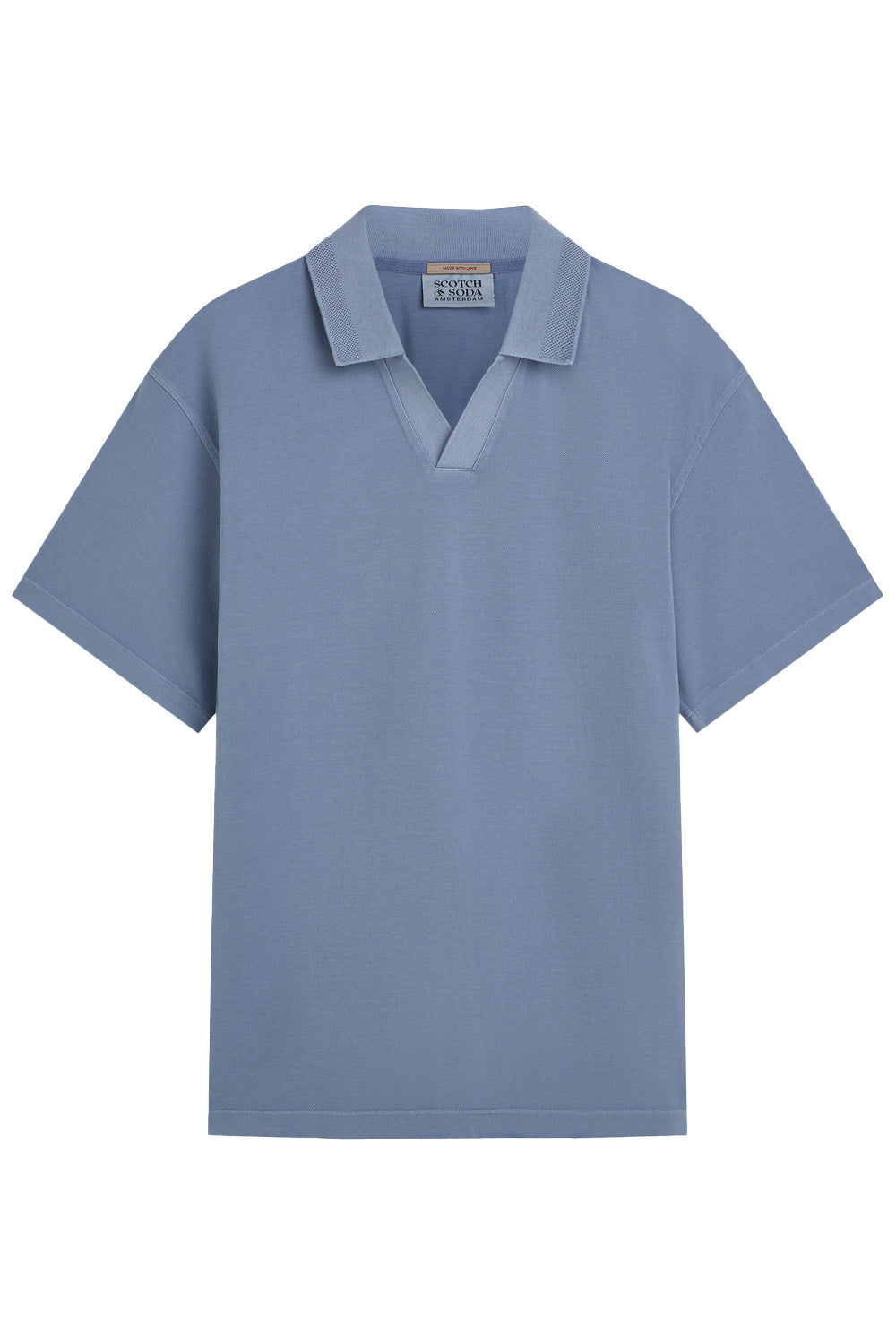 scotch and soda 3 crosses garment dyed polo infinity flatlay