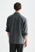scotch and soda denim relaxed fit washed shirt meteorite back
