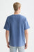 scotch and soda jacquard toweling t-shirt infinity back